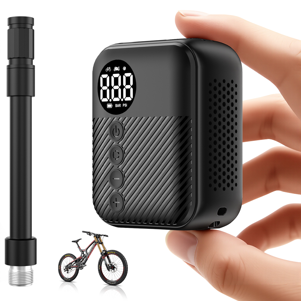Outdoor Power Solutions - Carsun Tragbare Lanyard-Luftpumpe 150 PSI –