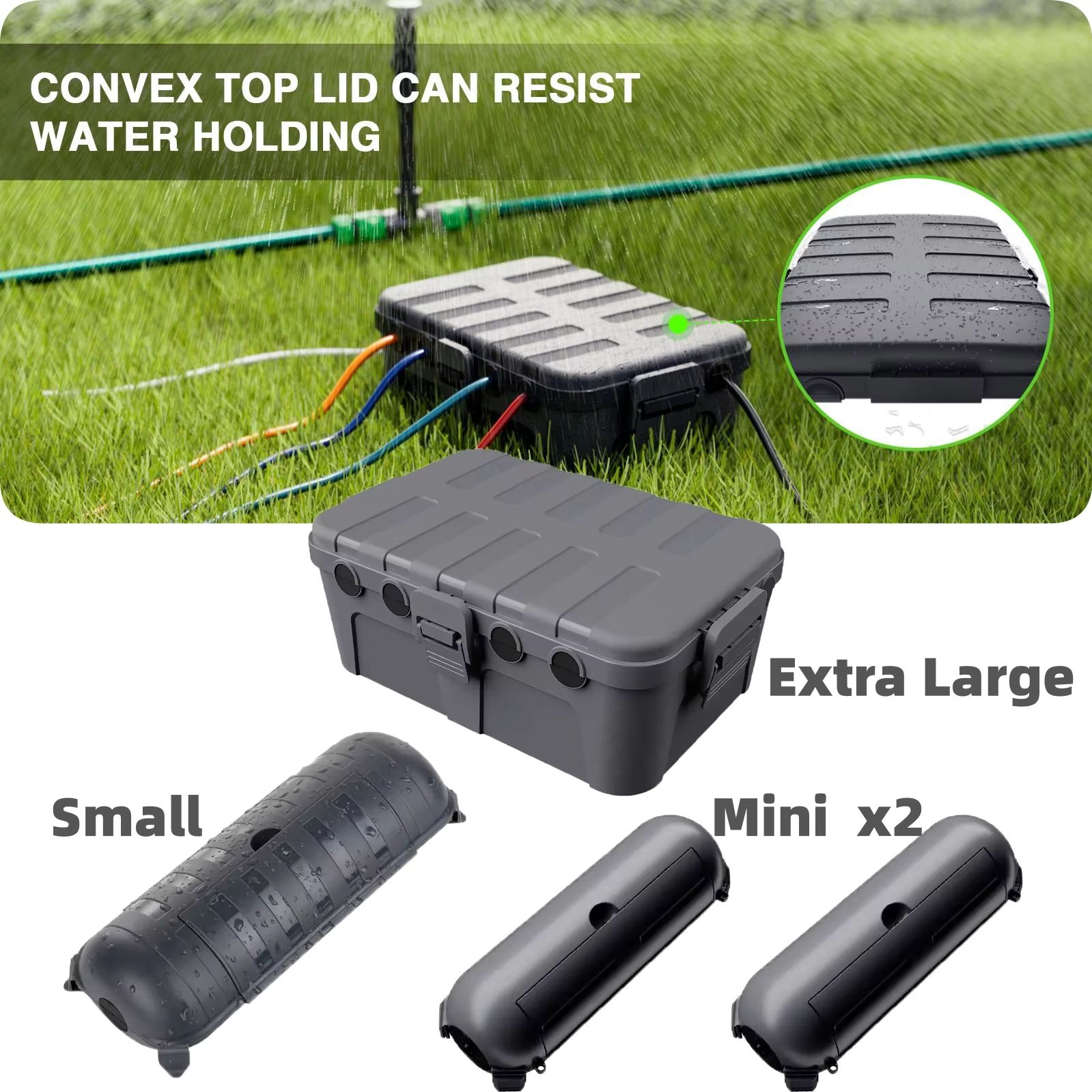 Outdoor Power Outlet Cover - Große Wetterfeste Outdoor-Elektrobox-Kabelabdeckungen zum Schutz von