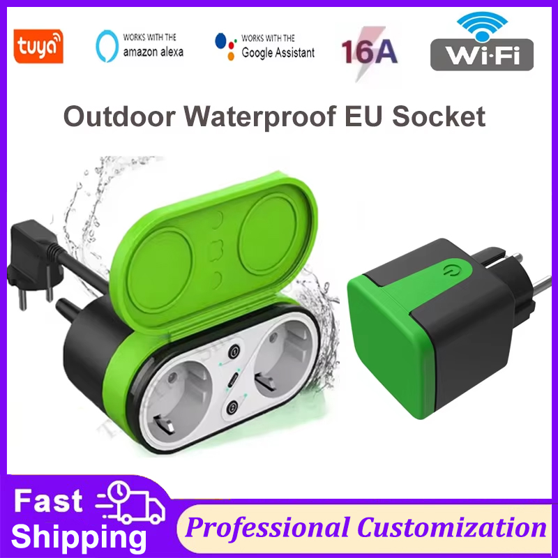 Outdoor Power Outlet - Tuya EU 16A WLAN Smart Outdoor-Steckdose