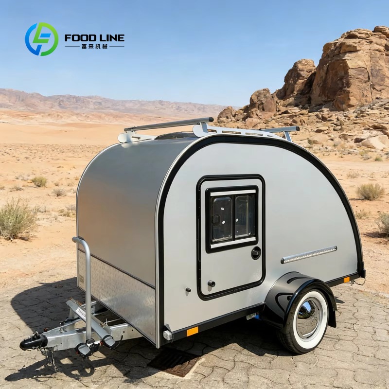 Outdoor Power Solutions - Maßgefertigter Vollausgestatteter Wohnwagen mit Integrierter Solarenergie