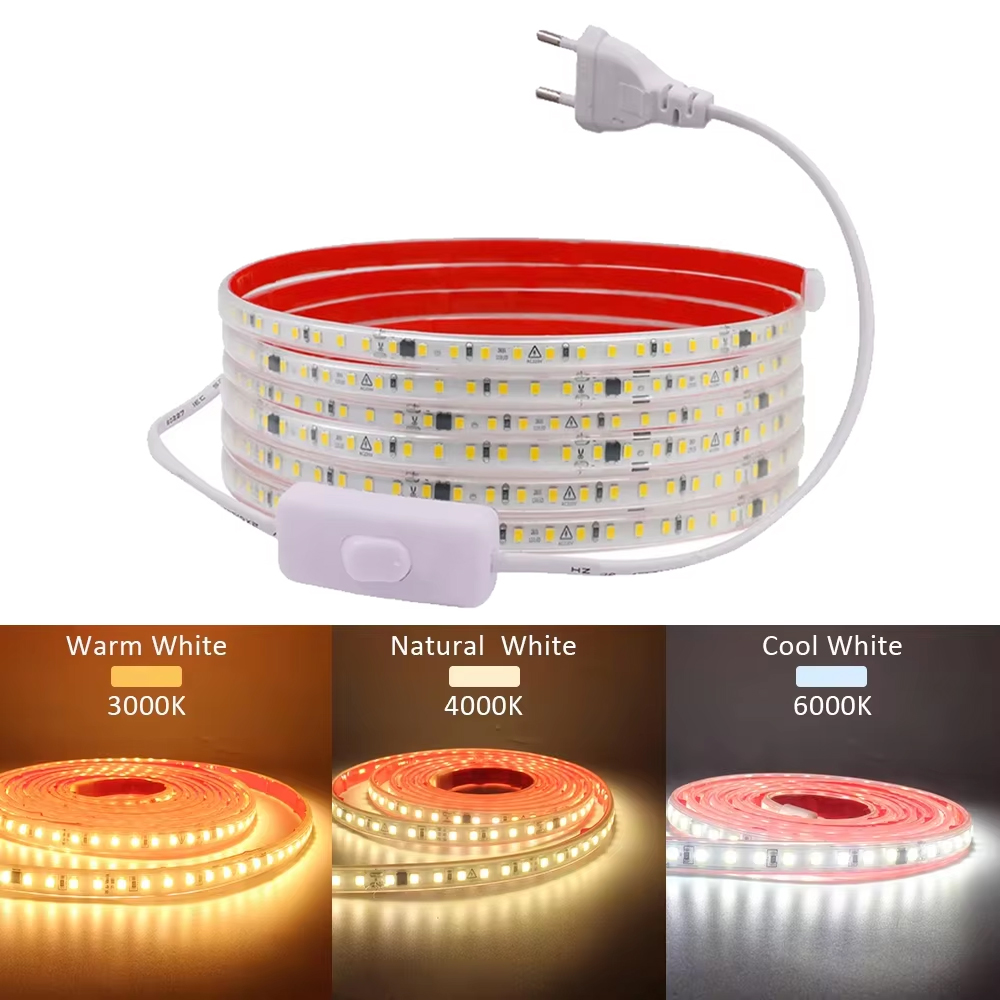 Outdoor Power Strip Weatherproof - 220 V IP68 wasserdicht 120 LEDs/m