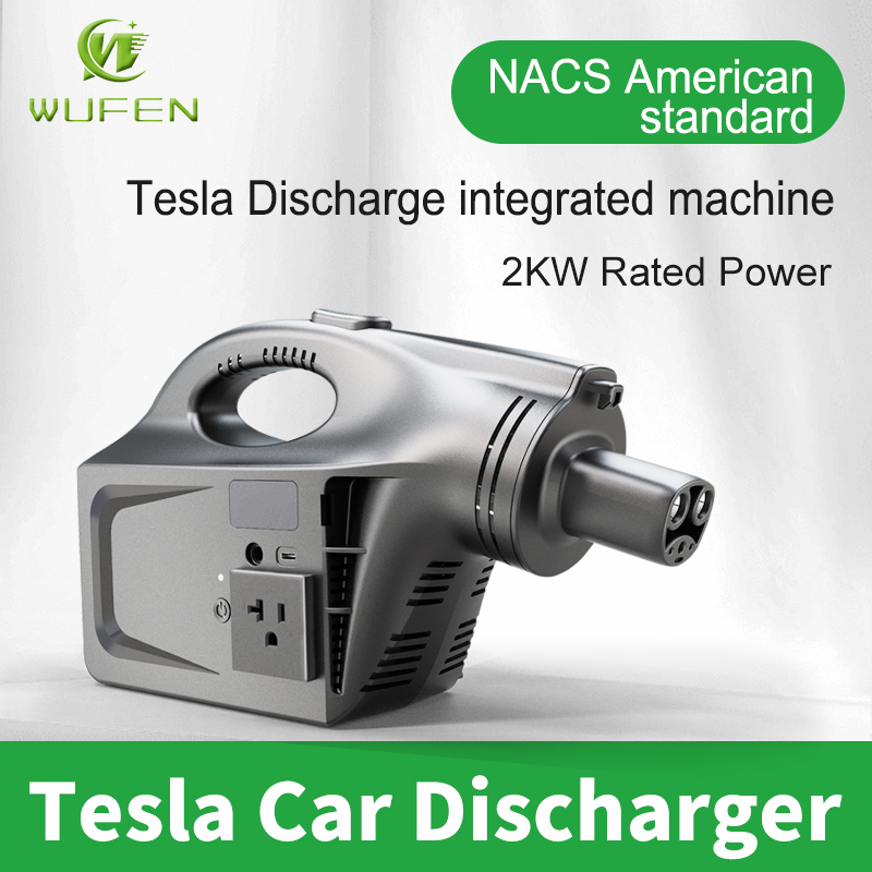 Outdoor Power Outlet - WUFEN Elektroauto-Entladegerät für Tesla Model S