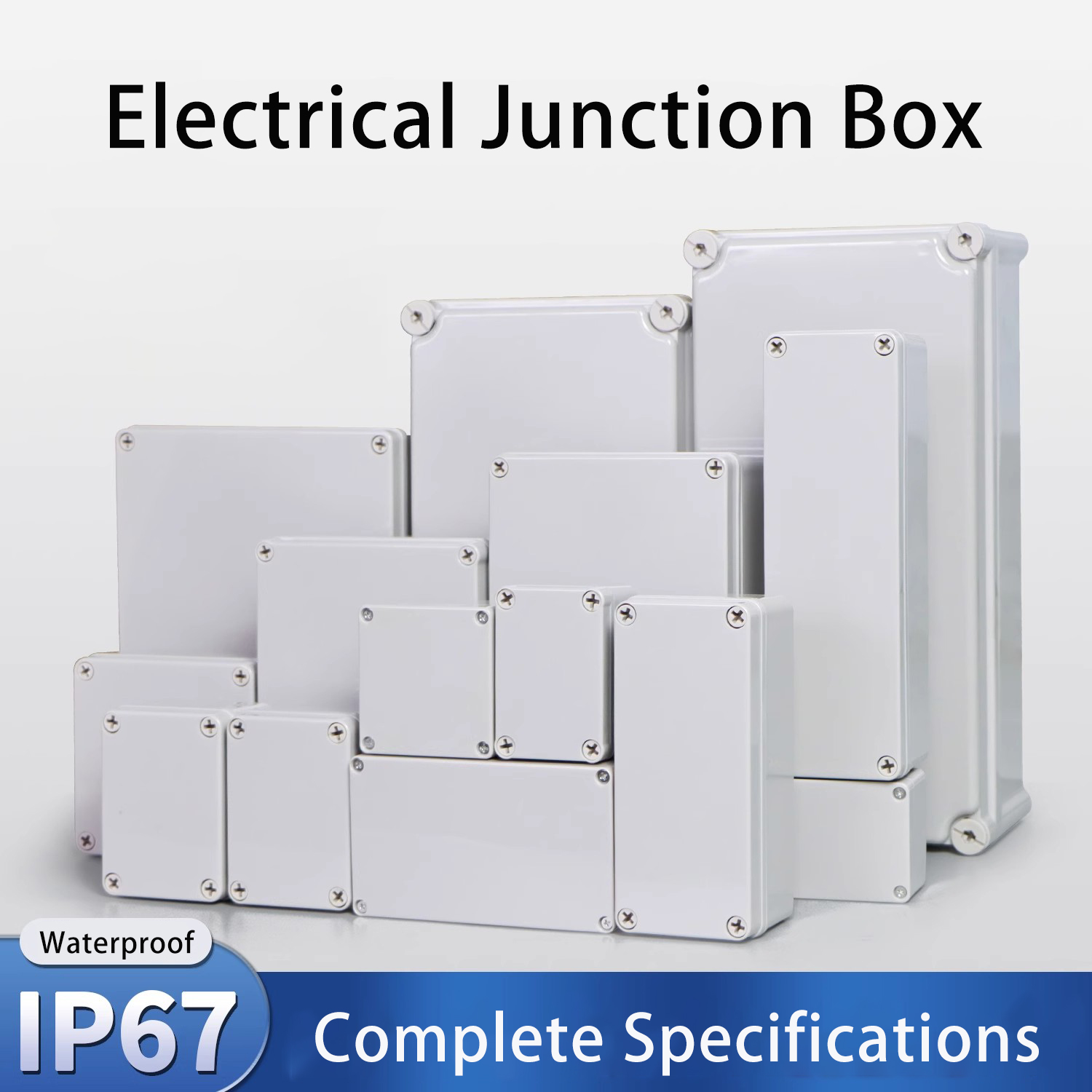 Outdoor Power Outlet Cover - IP67 Graue/transparente Abdeckung für den Außenbereich,