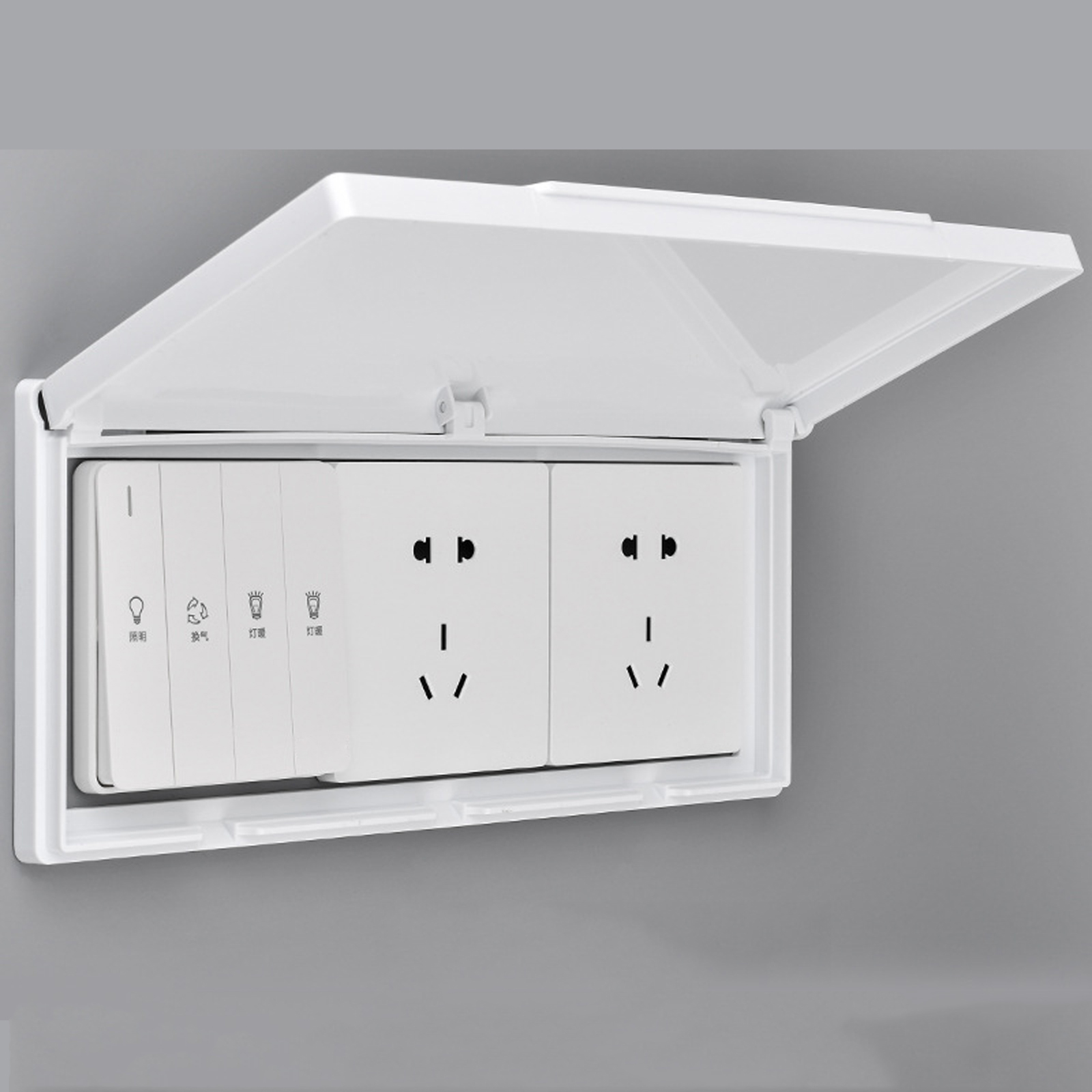 3 Gang wasserdichte Steckdose  – Outdoor Power Outlet Cover Bewertung und Preis