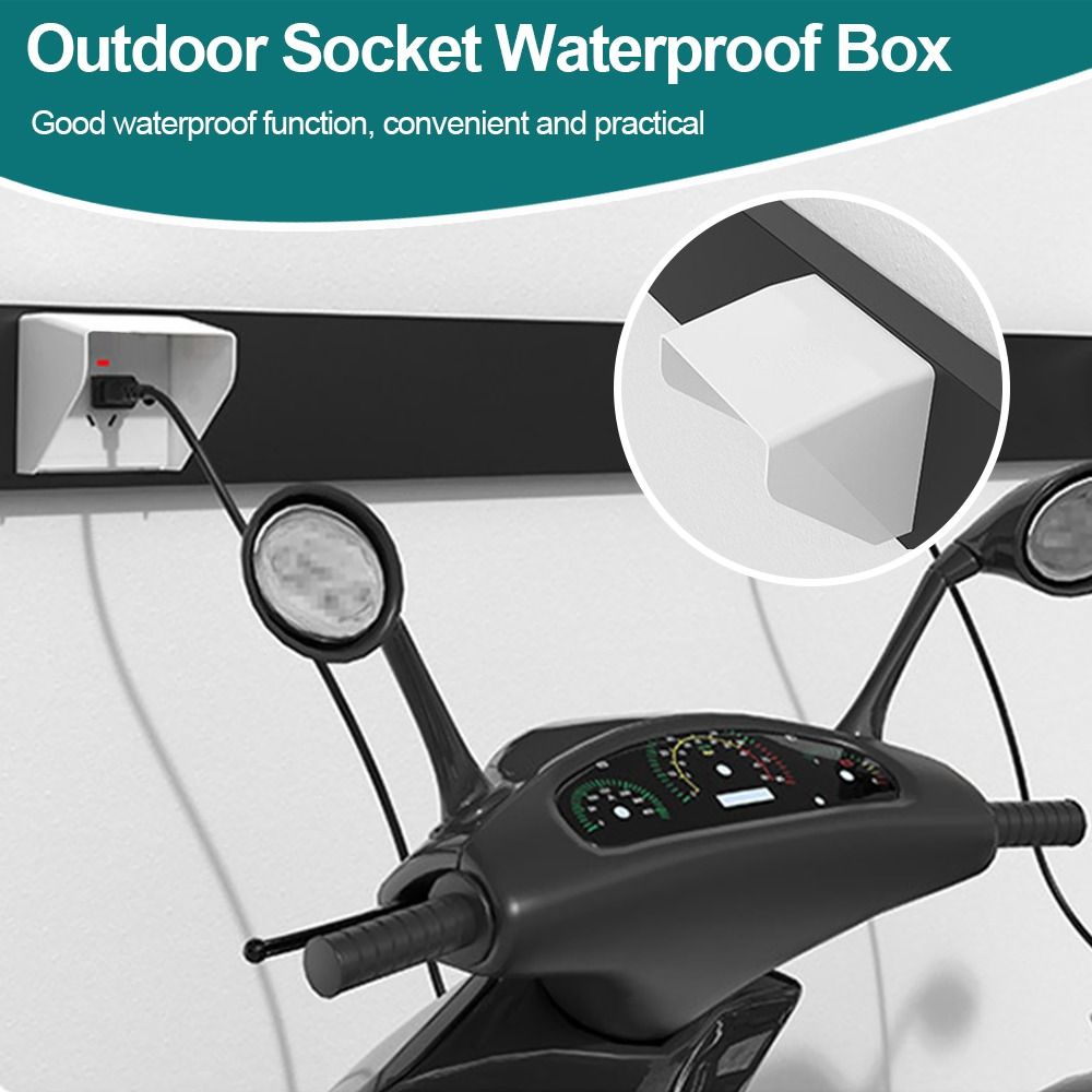 Neue wasserdichte Box mit Kuns – Outdoor Power Outlet Cover Bewertung und Preis