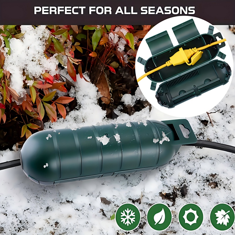 1 robuste PVC-Sicherheitsabdec – Outdoor Power Outlet Cover Bewertung und Preis