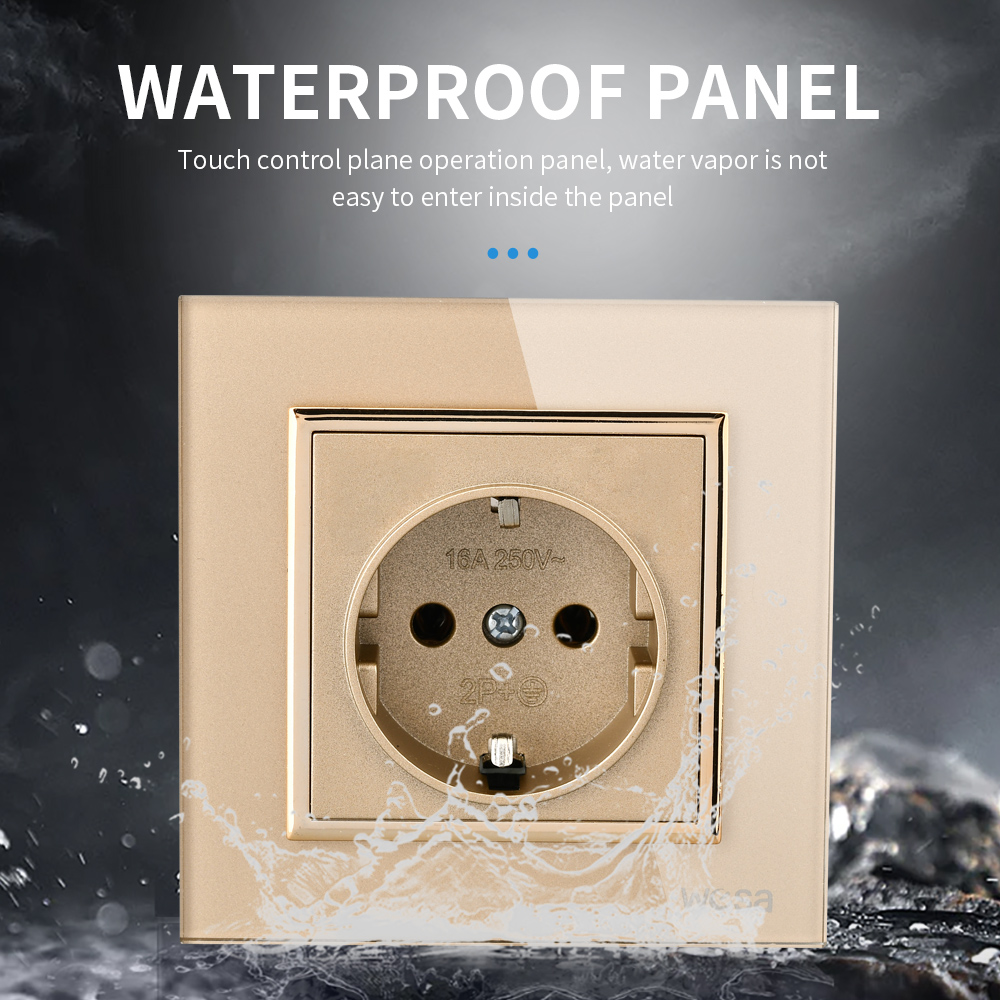 WESA Kristall gehärtetes Glas  – Outdoor Power Outlet Bewertung und Preis