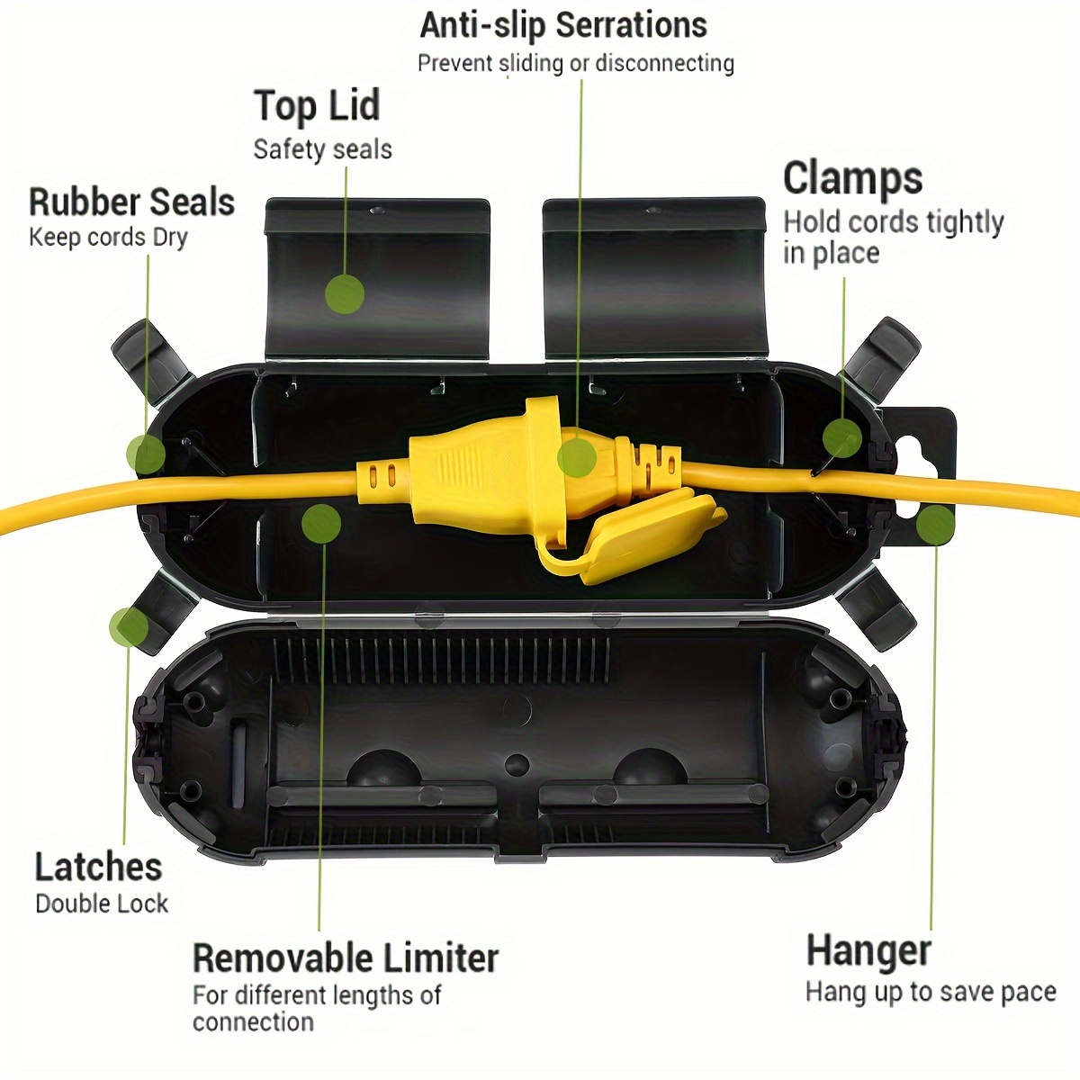 Verlängerungskabel, Steckerans – Outdoor Power Outlet Cover Bewertung und Preis