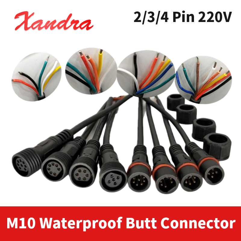 M10 2Pin 3/4 Pin Wasserdicht B – Extension Cord Outdoor Bewertung und Preis