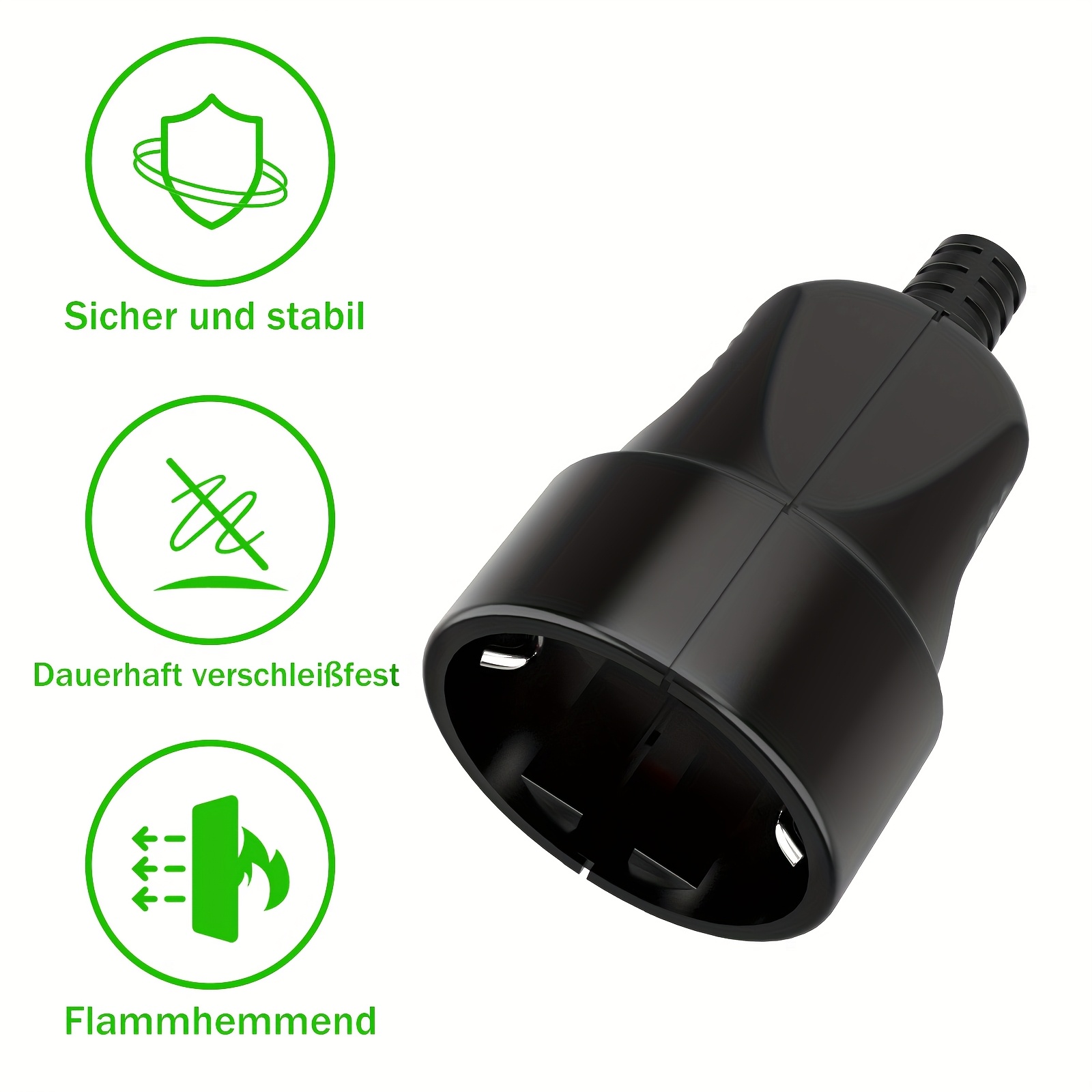 3er-Pack, Schuko-Kupplung, sch – Outdoor Power Outlet Bewertung und Preis