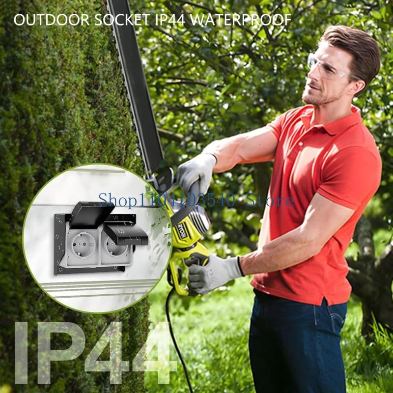 02DC Electrical Outlet Haushal – Outdoor Power Outlet Cover Bewertung und Preis