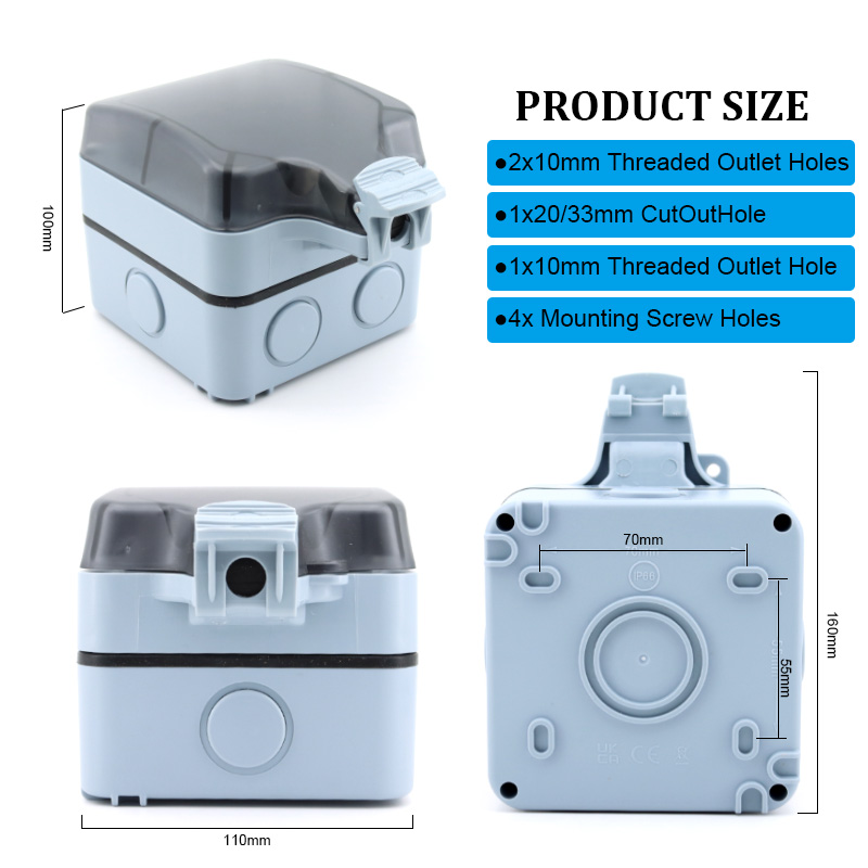 Outdoor-Stromanschlussbox Wass – Outdoor Power Outlet Cover Bewertung und Preis