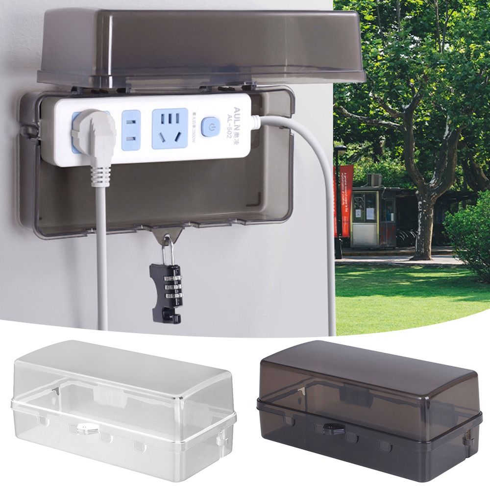 Tragbare Kunststoff-Steckdosen – Outdoor Power Outlet Cover Bewertung und Preis