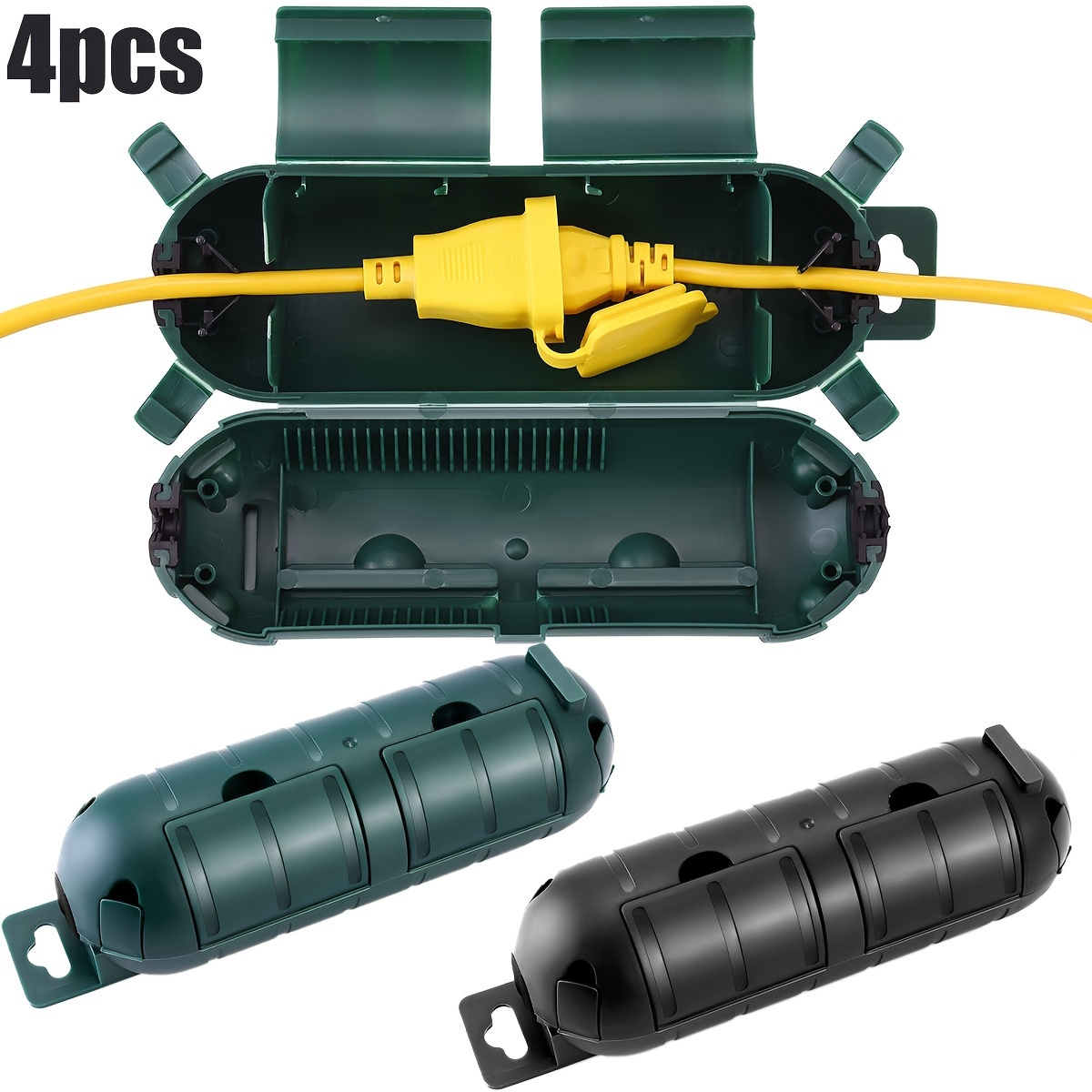 4 Stück Outdoor-Verlängerungsk – Outdoor Power Outlet Cover Bewertung und Preis
