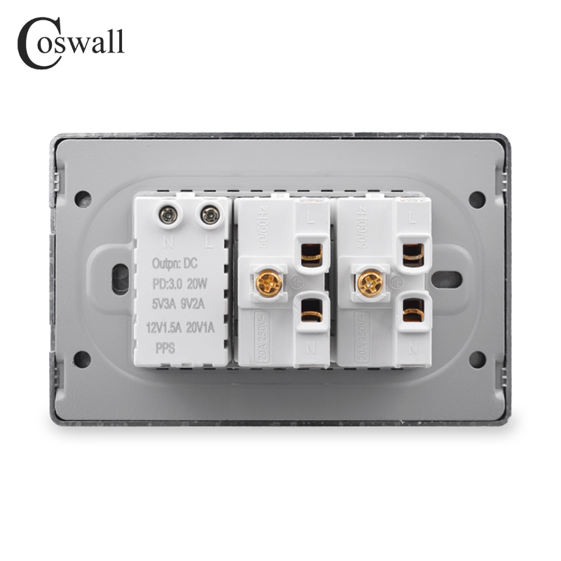 Coswall PC Brasilien Standard  – Outdoor Power Outlet Bewertung und Preis