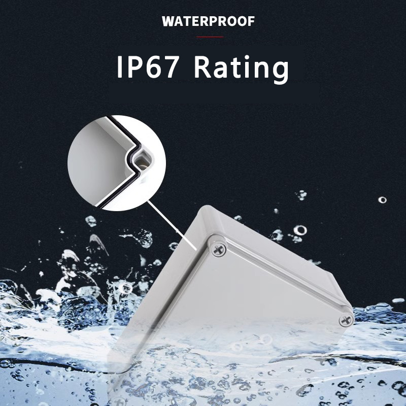 IP67 Graue/transparente Abdeck – Outdoor Power Outlet Cover Bewertung und Preis