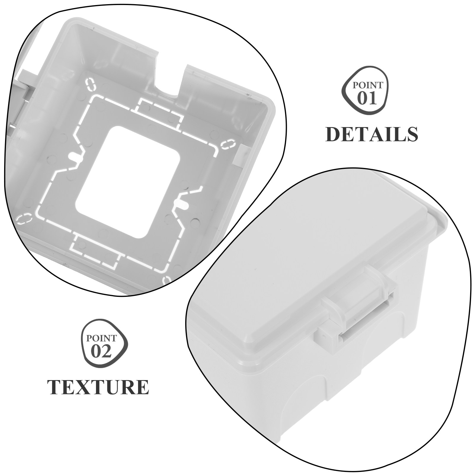 Wasserdichte, abschließbare el – Outdoor Power Outlet Cover Bewertung und Preis