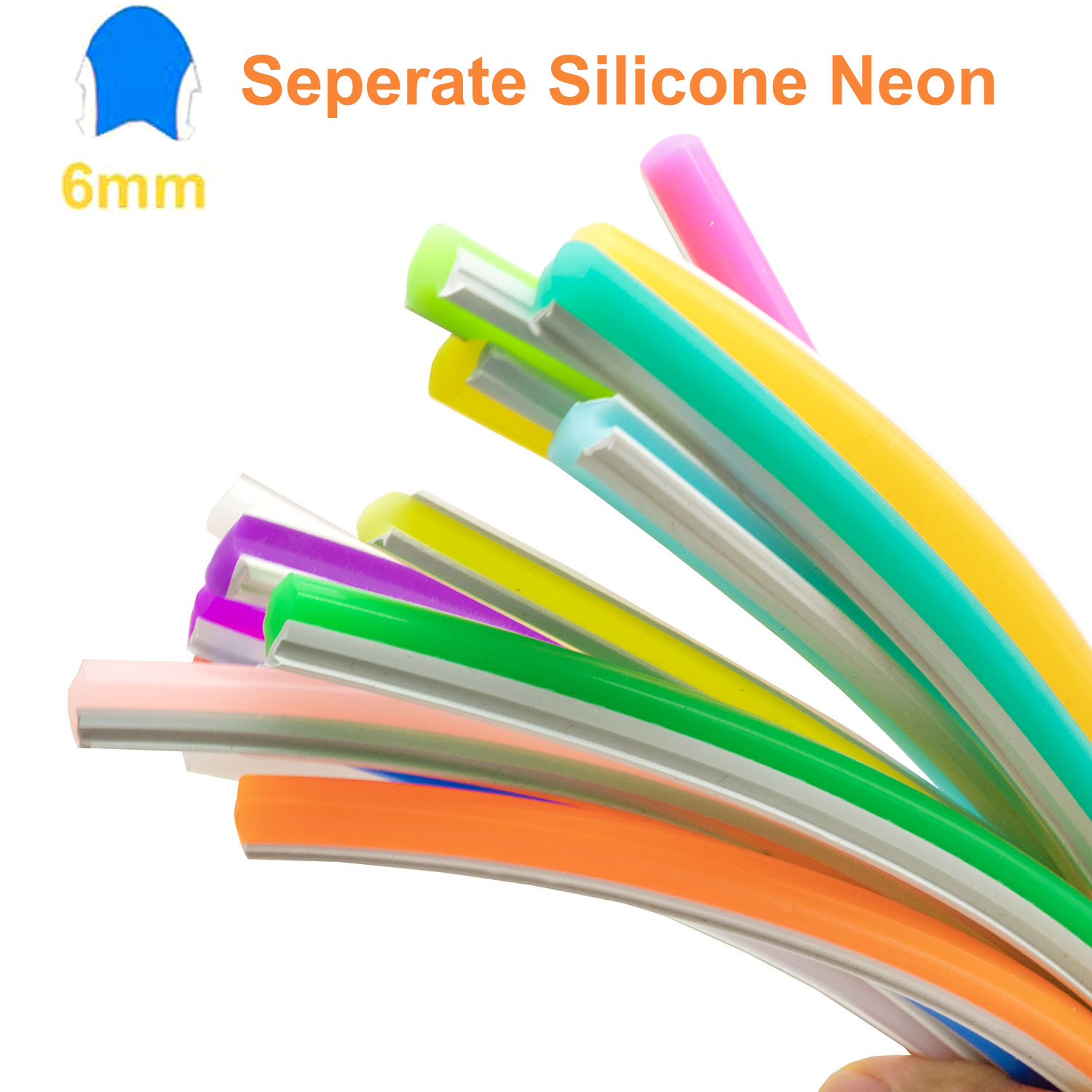 6mm separate Silikon Neon LED  – Outdoor Power Strip Weatherproof Bewertung und Preis